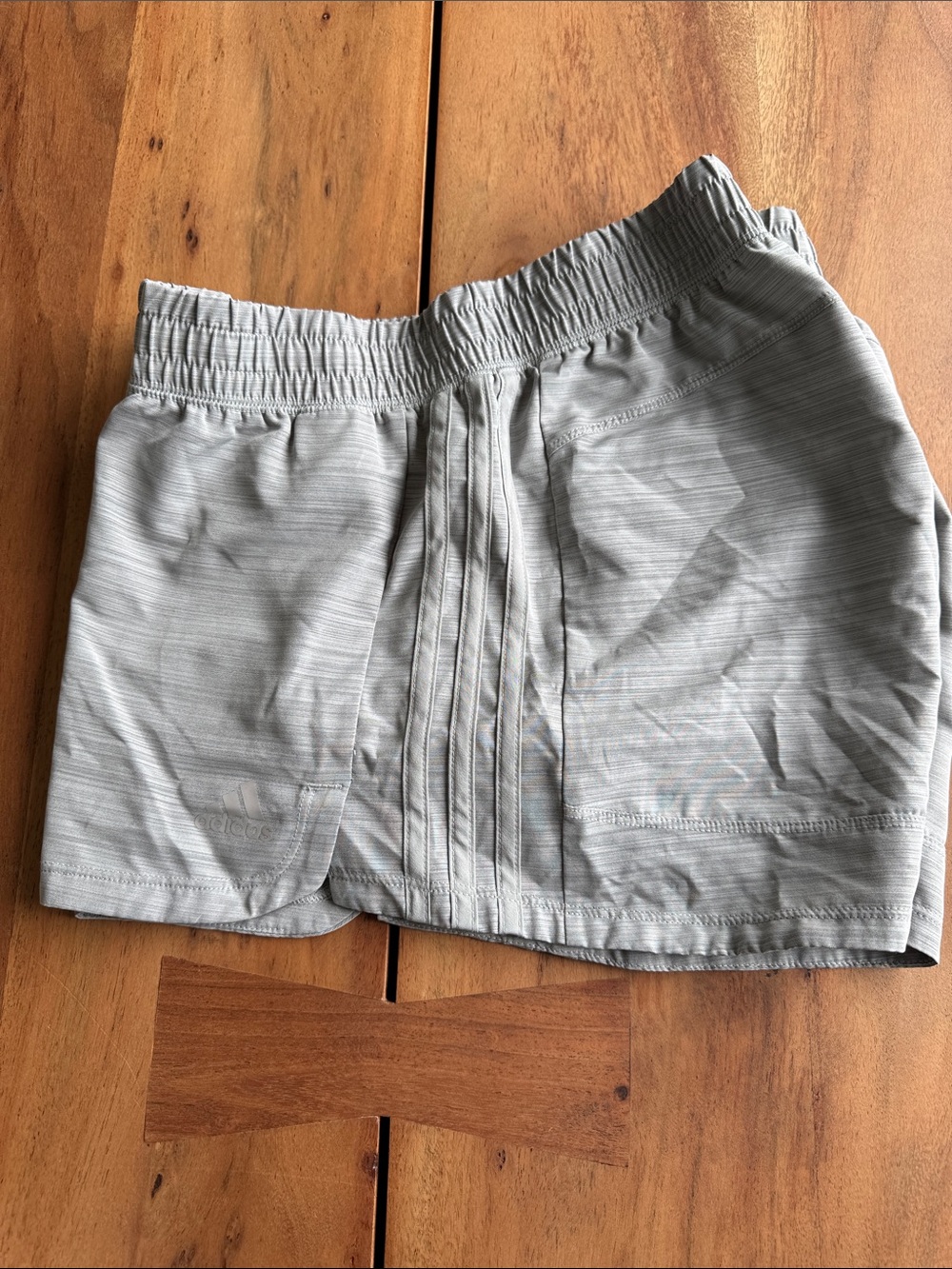 adidas Light Gray Women’s Athletic Shorts